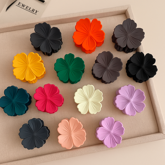 Orchid Matte Hawaii Hair Claw Clip - Small