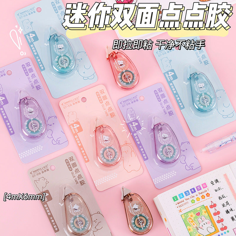 Transparent Mini Pastel Kawaii Glue Tape