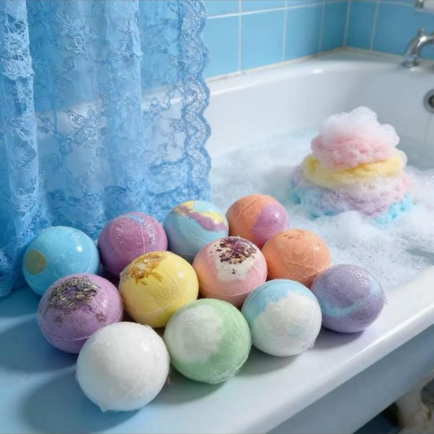 Bath Bomb with surprise toy inside