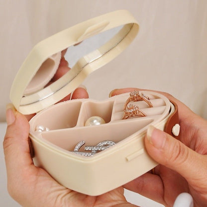 Heart Mirror Jewellery Box