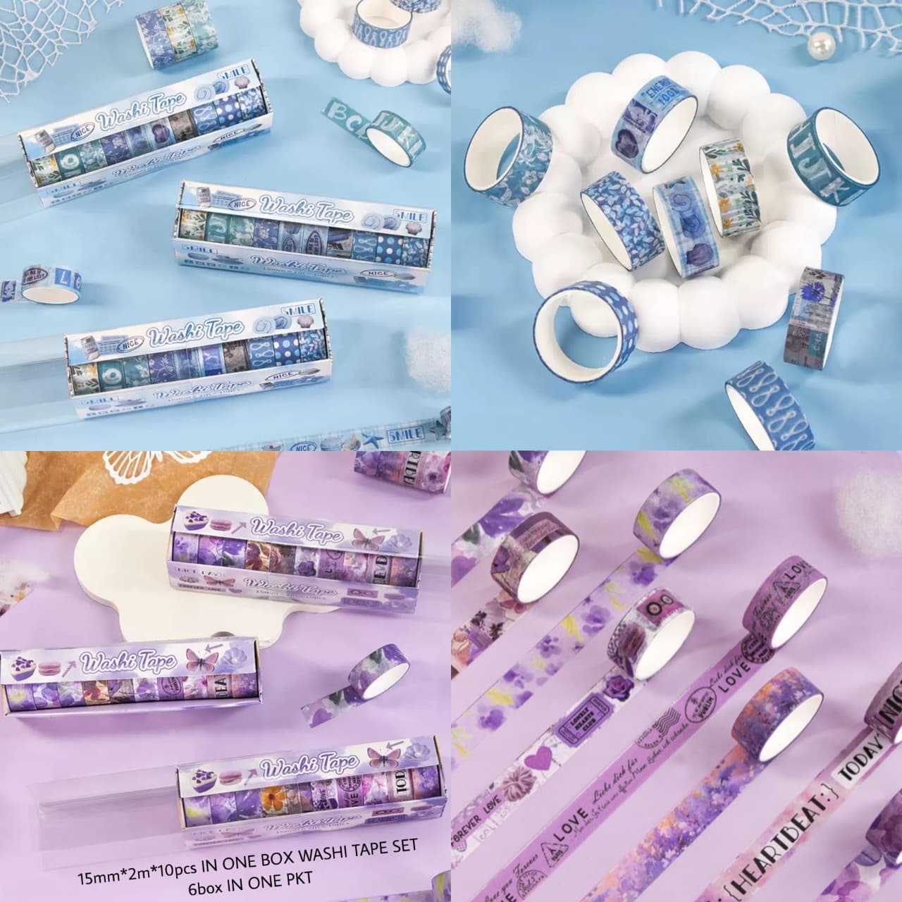 Nice Washi Tape-10 Pcs
