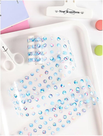 Cute Bubbles Sticker Roll Set ( 4 Pcs )