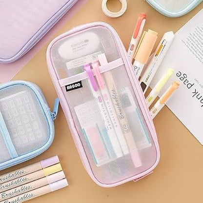 Mesh pencil / stationery pouch
