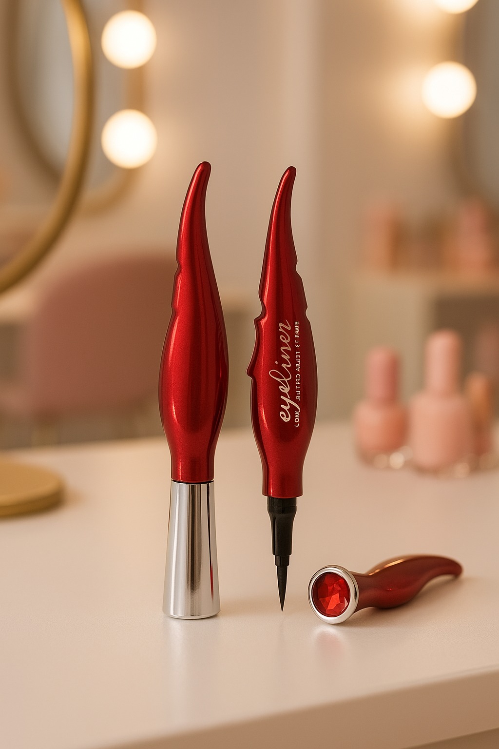 Red Feather Eyeliner