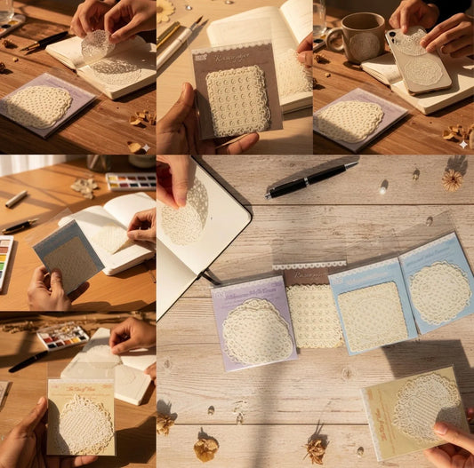 Decorative Vintage Lace Craft Paper