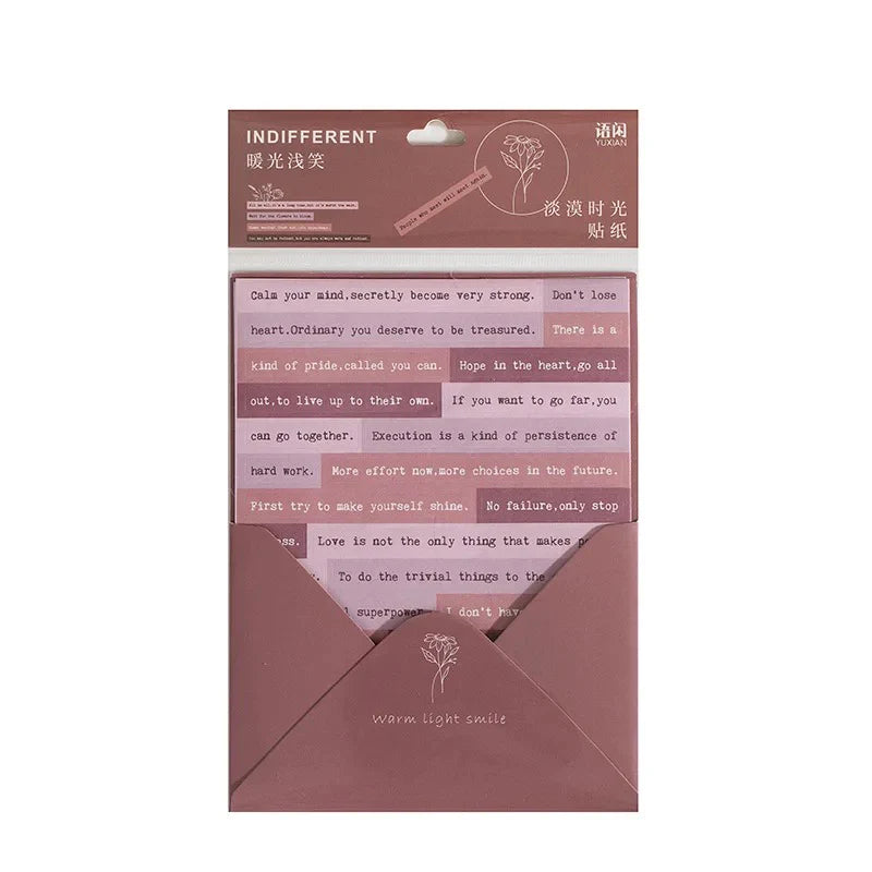 Memories Message Sticker Sheet - 3 Sheets