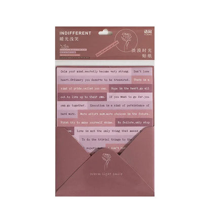 Memories Message Sticker Sheet - 3 Sheets