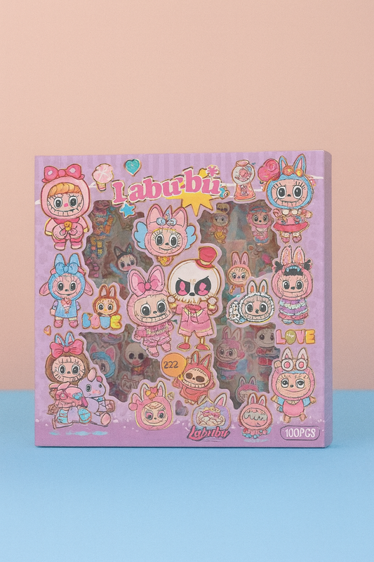 Kawaii 100 Pcs Sticker Box