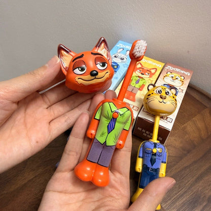 zootopia /Mario cartoon Tooth Brush