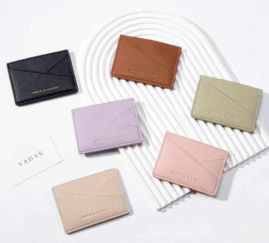 Sleek korean mini card holder wallet