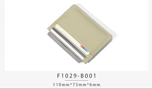 Sleek korean mini card holder wallet