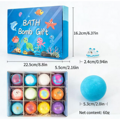 Bath Bomb with surprise toy inside
