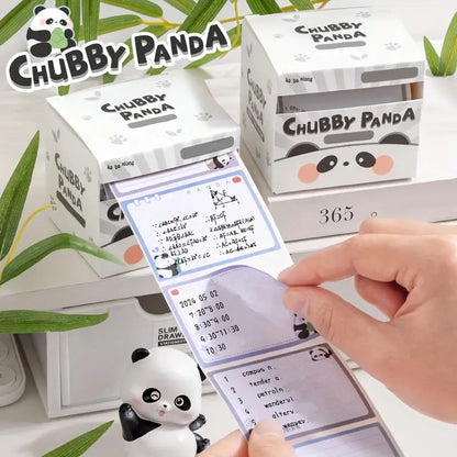 Chubby Panda Sticky Note