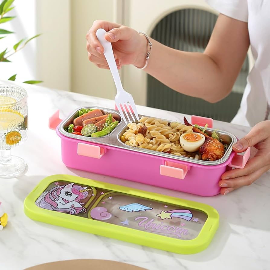 Cartoonistic Rectangle Lunch Box