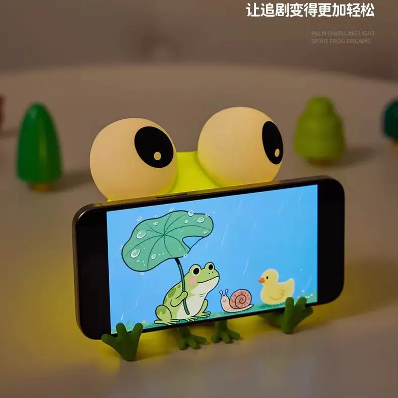 Little Frog Silicon Night Lamp