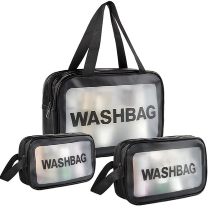 Travel Wash Bag - Set of 3