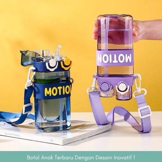 Motion dual mouth sipper bottle