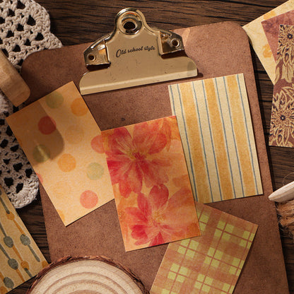 Printed Texture Journaling Paper Book - 200 Sheet - 60 Pcs