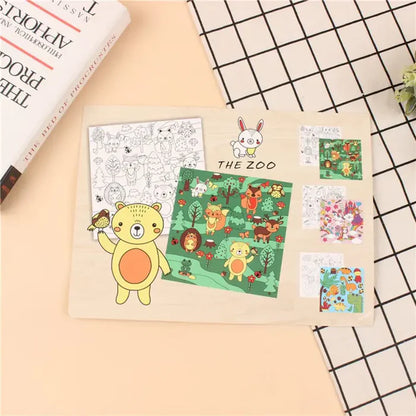 Kids Coloring Mat reuseable