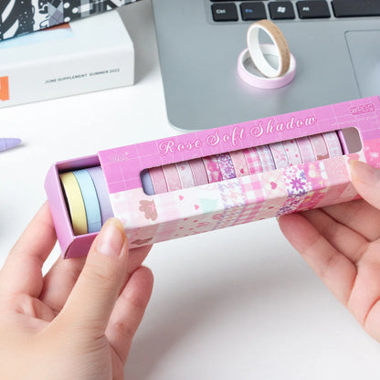 Washi Tape Roll Set – 20 Pcs