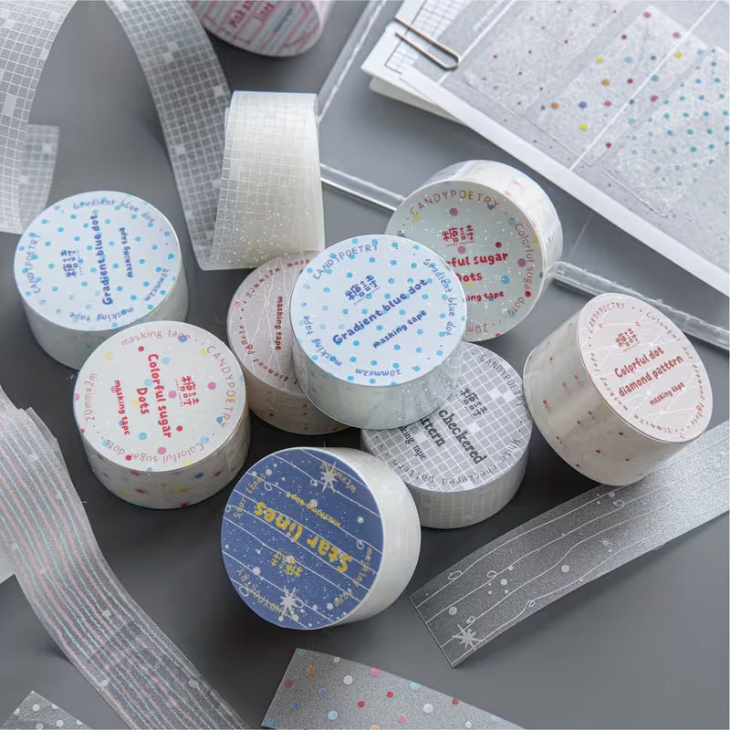 Cute Dots Journaling Tape Roll