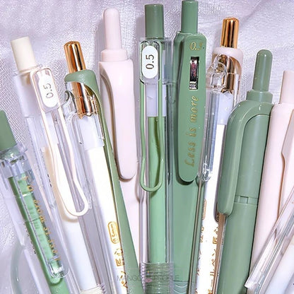 Kawaii Click Action Pen 0.5Mm 6 in 1 set