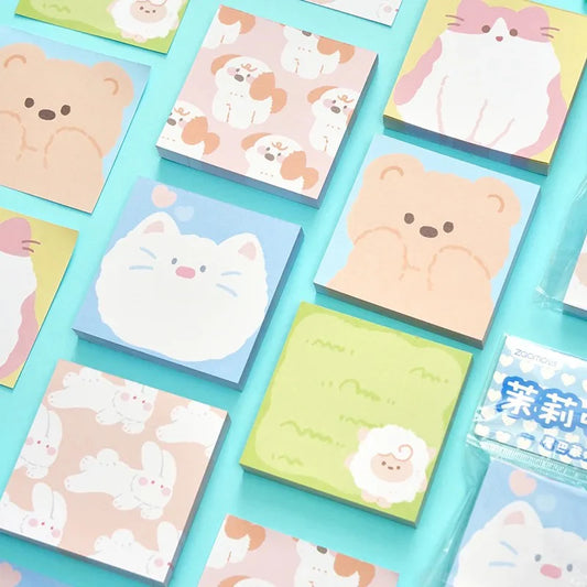 Kawaii Animals Sticky Note / memo pad