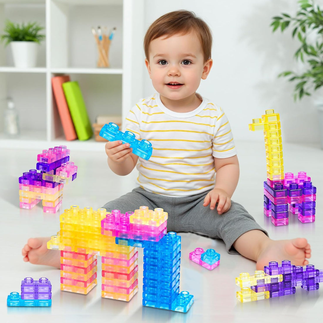 Squish Gummy Blocks - 40pcs