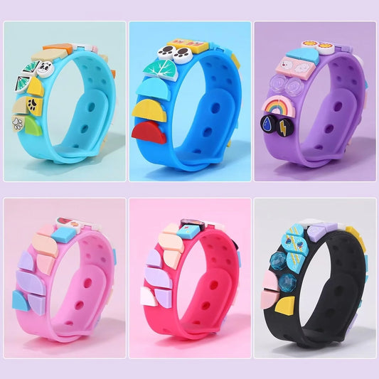 Diy Dots Lego Silicon Wrist Band