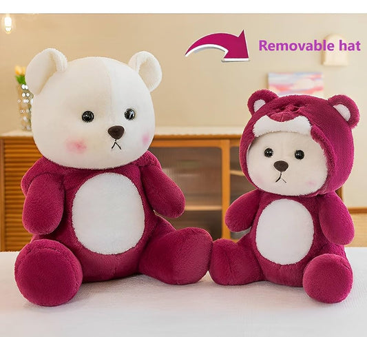Shinshan panda bear hoodie soft toy