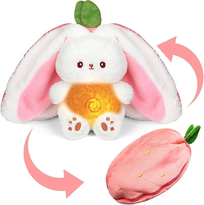 Bunny strawberry breating plushy