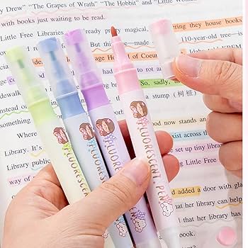 Fruit Scented Dual-Tip Highlighter
