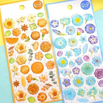 Kawaii 3D Bloom Flower Sticker