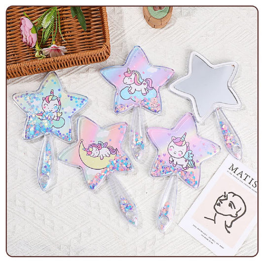 Star unicorn Hand Mirror