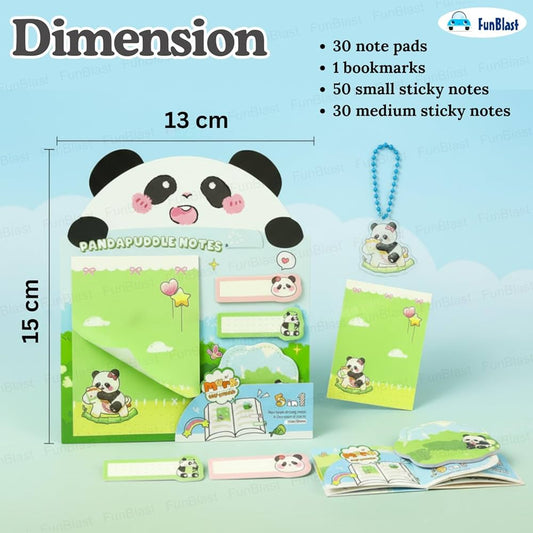 Panda Puddle Sticky Notes