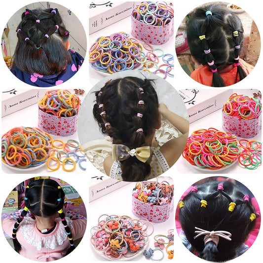 Flower 100 Pcs Kids Rubber Band Pack