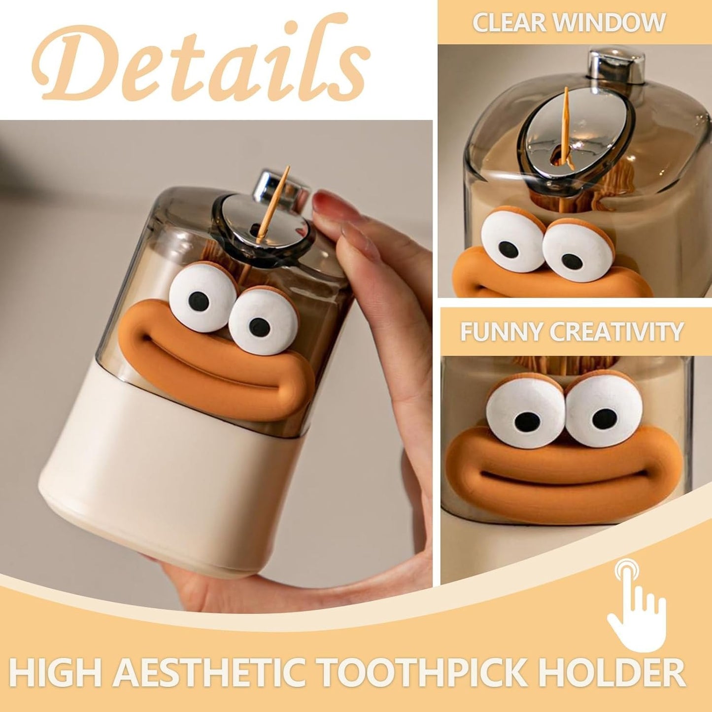 Cute cartoon Tooth Pick Box