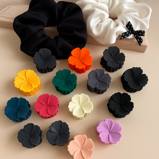 Orchid Matte Hawaii Hair Claw Clip - Small