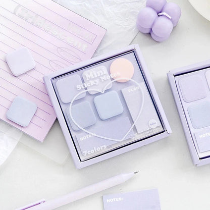 Mini pastel sticky notes - pastels