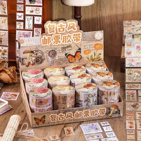 Vintage Sticker Rolls