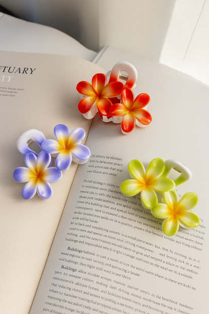 2 Flower Pintresty Hair Claw Clip