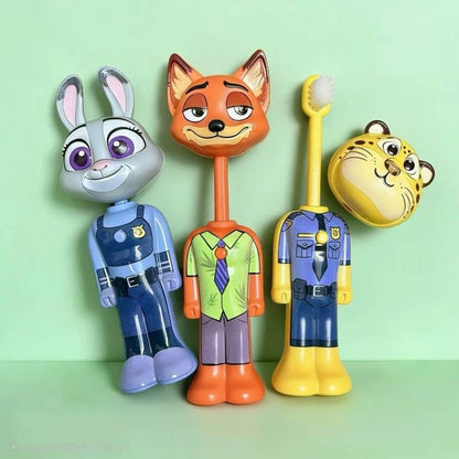 zootopia /Mario cartoon Tooth Brush