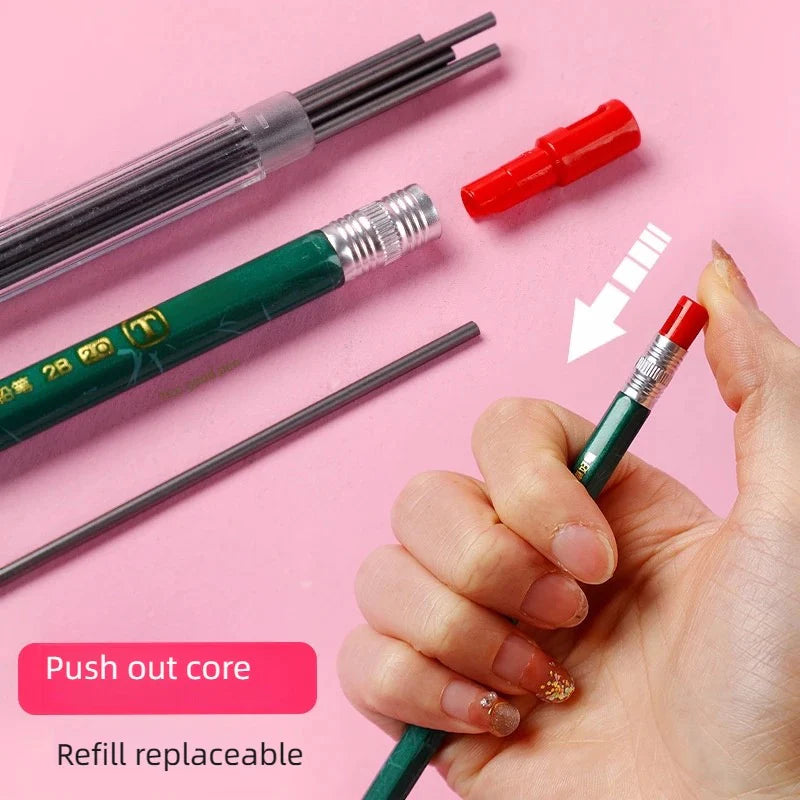 Apsara HB mechanical pencil with sharpner