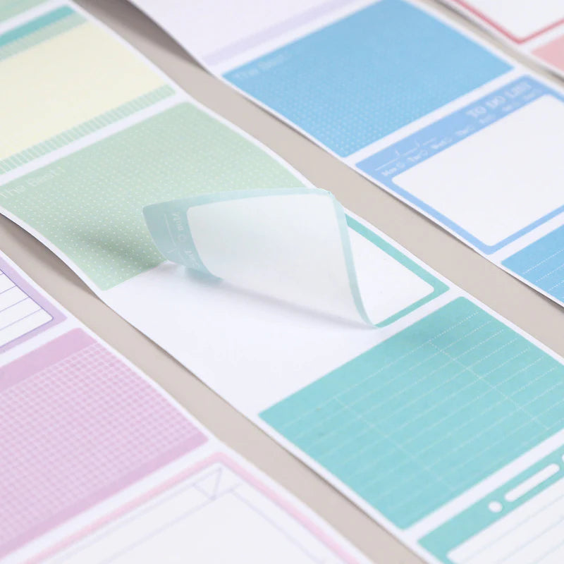 Gradient Sticky Roll Box - 256 Pcs