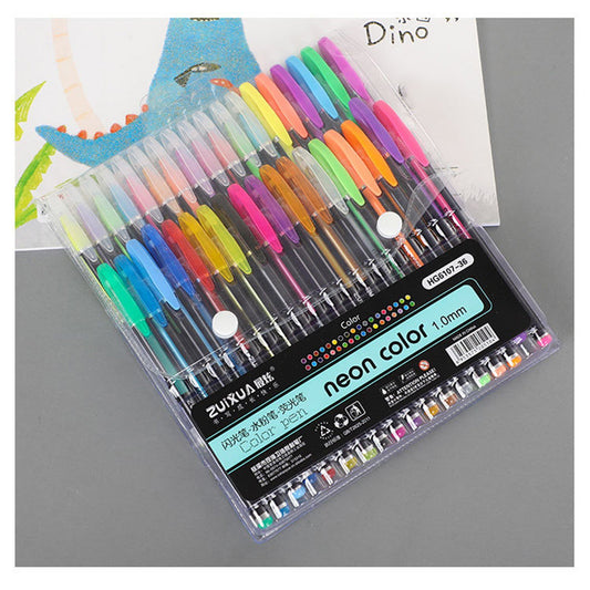 Neon Color Gel Pen For Sketching and writing
