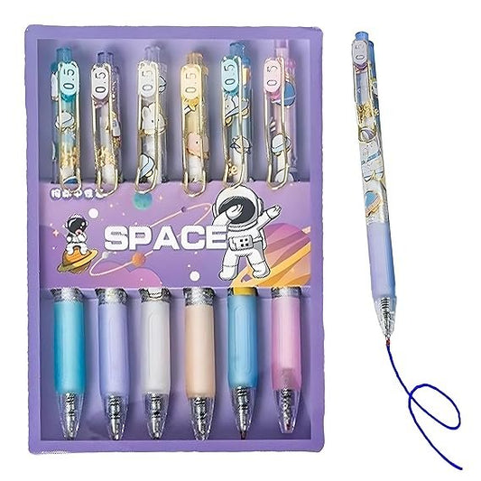 Cute Retractable Gel Pen Set For Boys And Girls