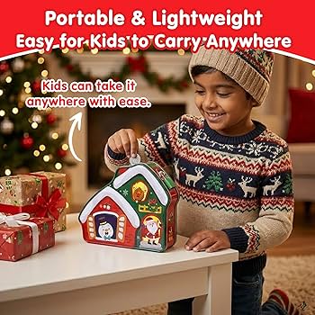 Christmas Money Tin Box