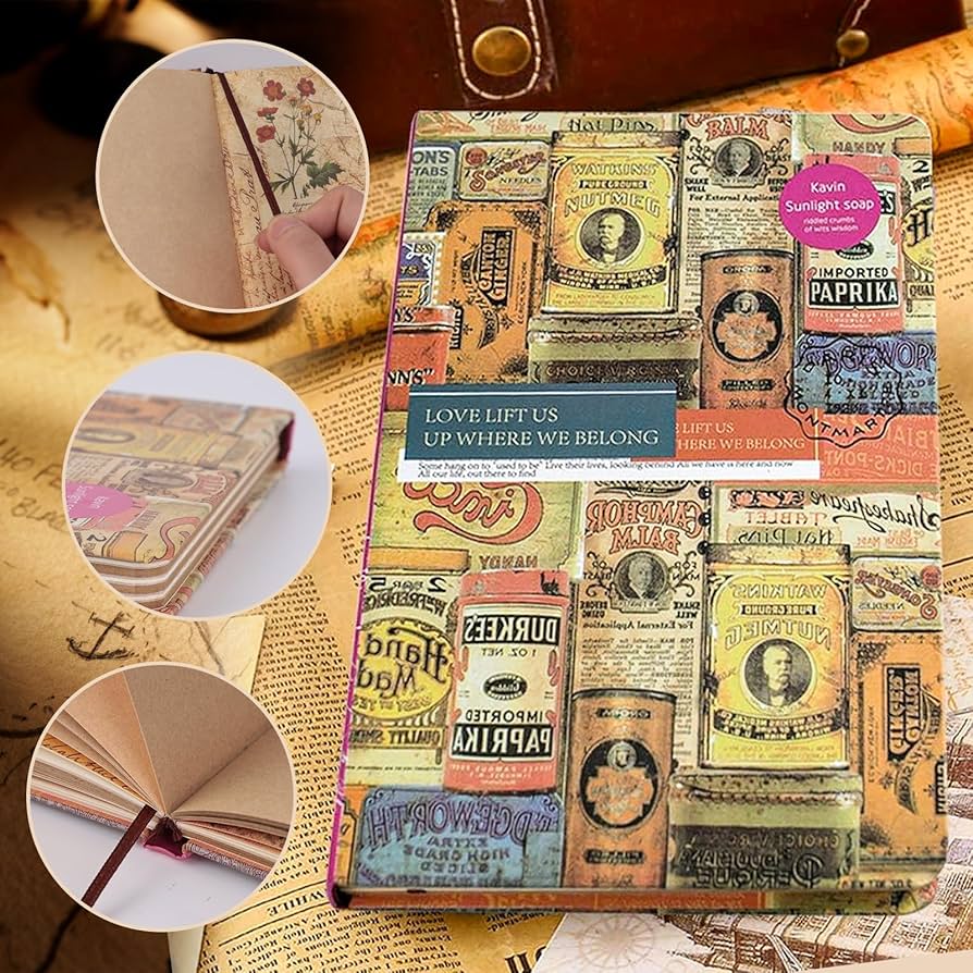 Vintage Journaling Diary