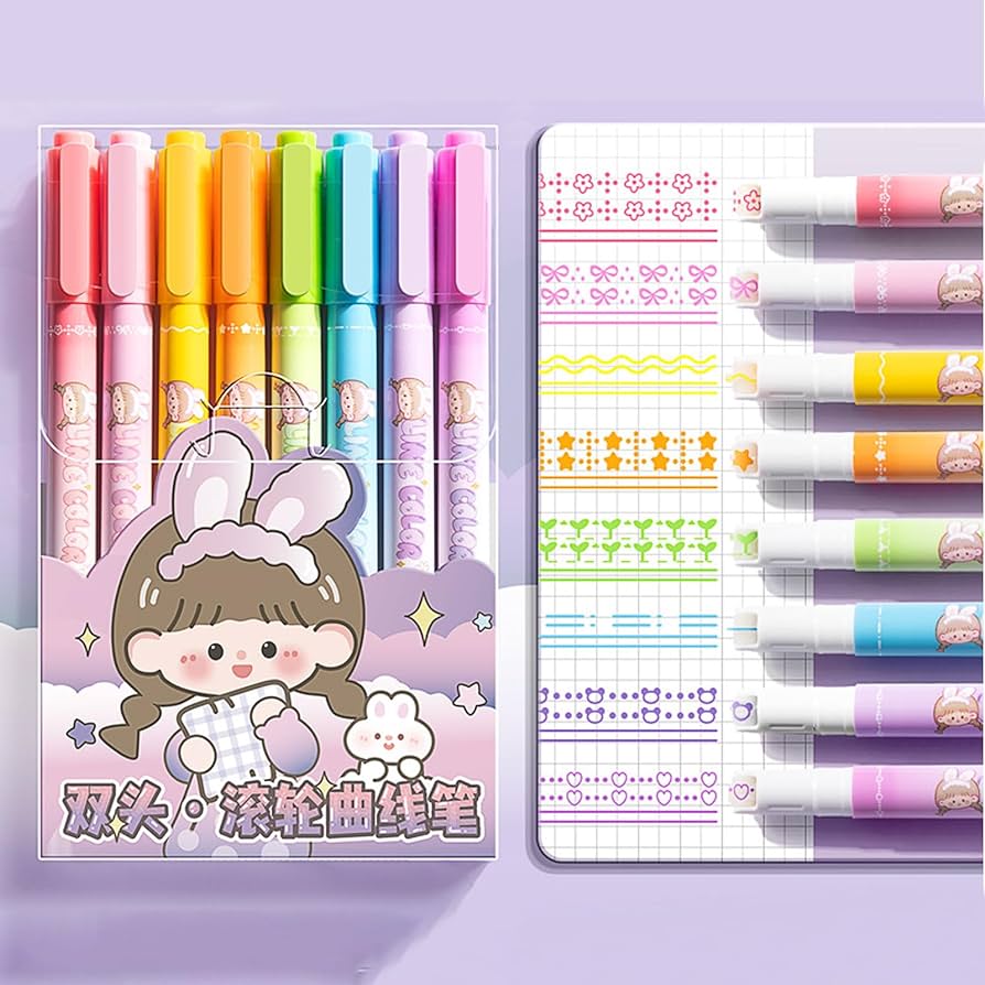 Dual Head Roller Design Pen