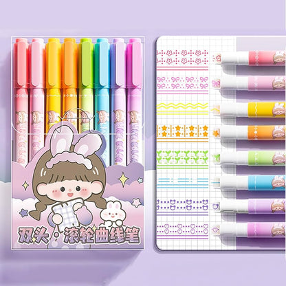 Dual Head Roller Design Pen